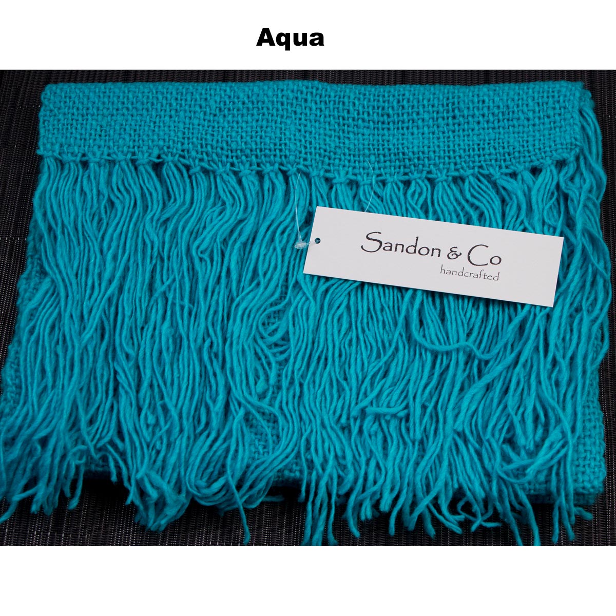 Hand Woven Scarf - Australian Designed 65% Wool, 25% Mohair, 10% Polyamide