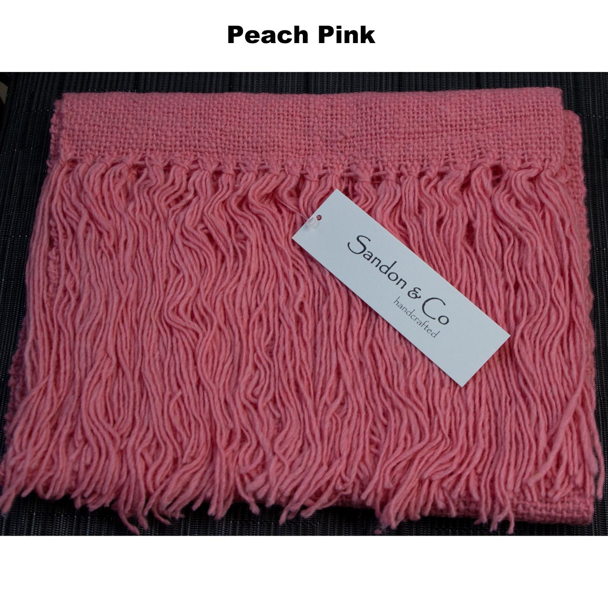 Hand Woven Scarf - Australian Designed 65% Wool, 25% Mohair, 10% Polyamide