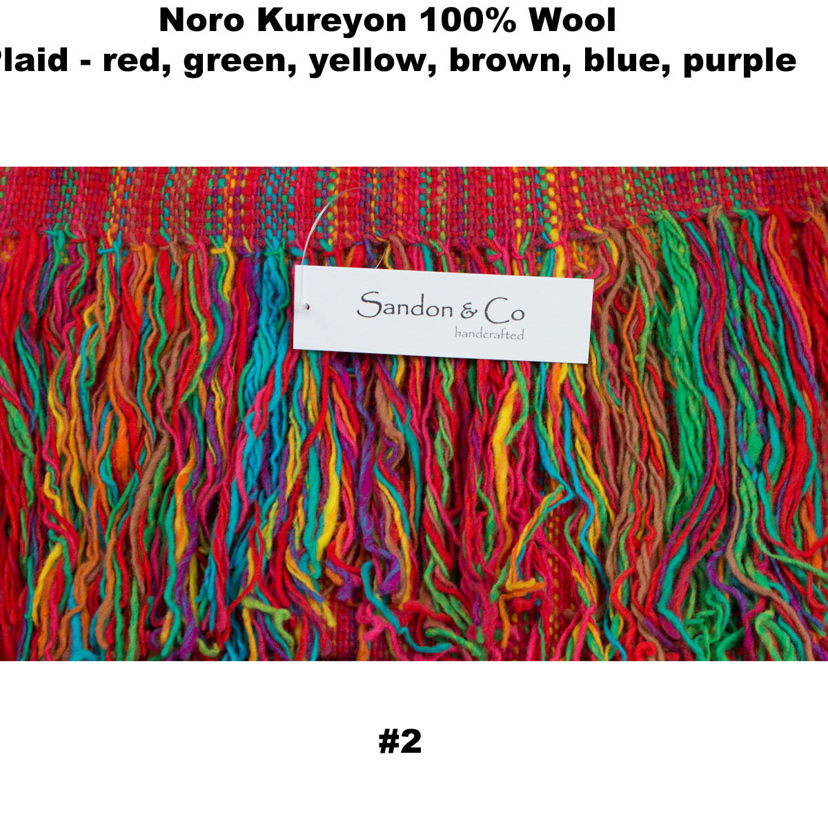 Hand Woven Scarf - Australian Designed 100% Falkland Island Wool